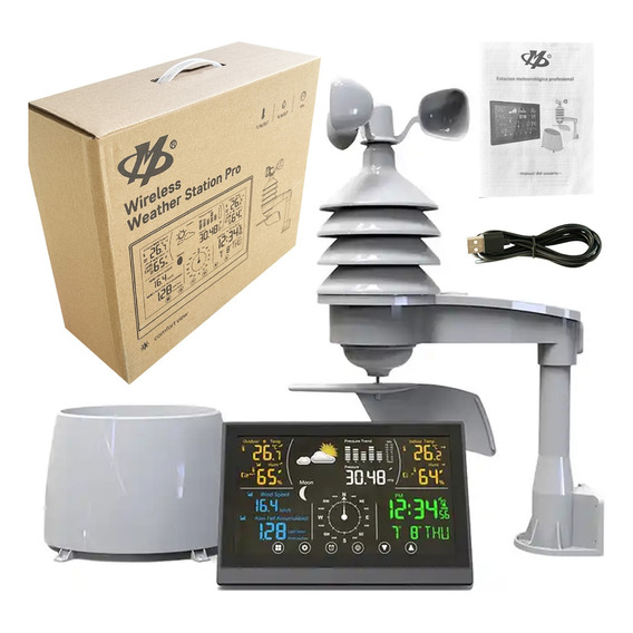 Estacion Meteorologica Automatica Full Digital Premium Yt60+