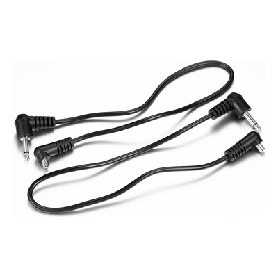 2 Pcs 35 Mm A Macho Pc Flash Sync Cable12inch30cm 35 Mm Ench