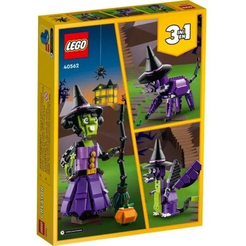 Lego Creator 3 En 1 Bruja Mística Halloween 40562 - 257 Pz