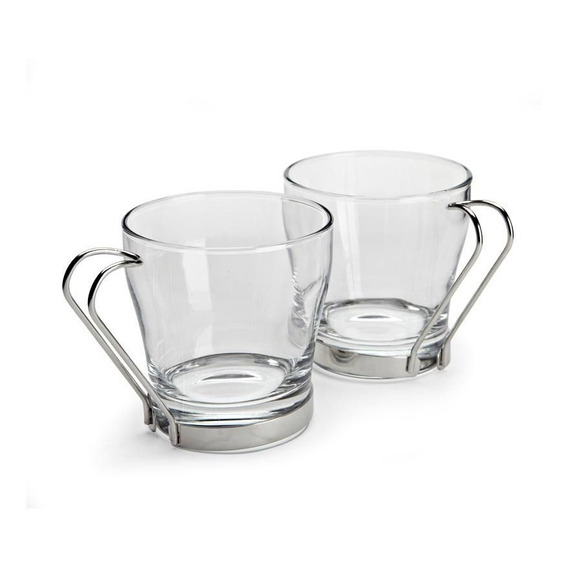 Set De 2 Mug Para Té O Café 255cc