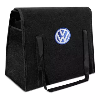 Bolsa Organizadora Automotiva Volkswagen Carpete Preto 20l