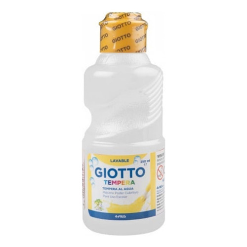 Tempera Giotto 250ml - Color Blanco