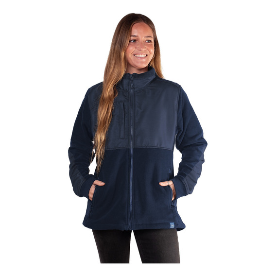 Chaqueta Polar Tela Eco-circle Sustentable Mujer Lenga