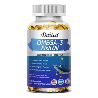 Omega 3 Fish Oil De Daitea X 60 - Unidad a $20