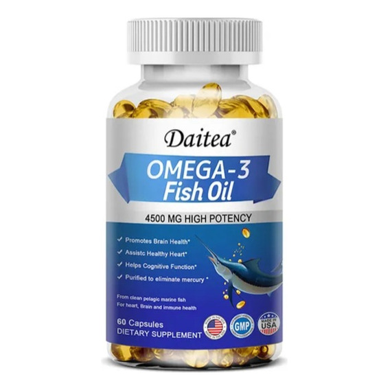 Omega 3 Fish Oil De Daitea X 60 - Unidad a $20