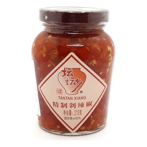 Salsa Picante Chili Rojo Tantan Xiang 210 Gr