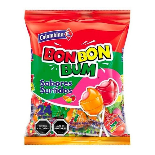 Bon Bon Bum Chupete Colombina