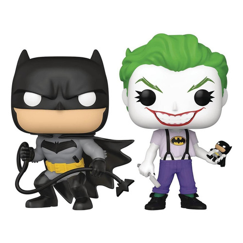 Funko Pop White Knight Batman & White Knight The Joker (2)