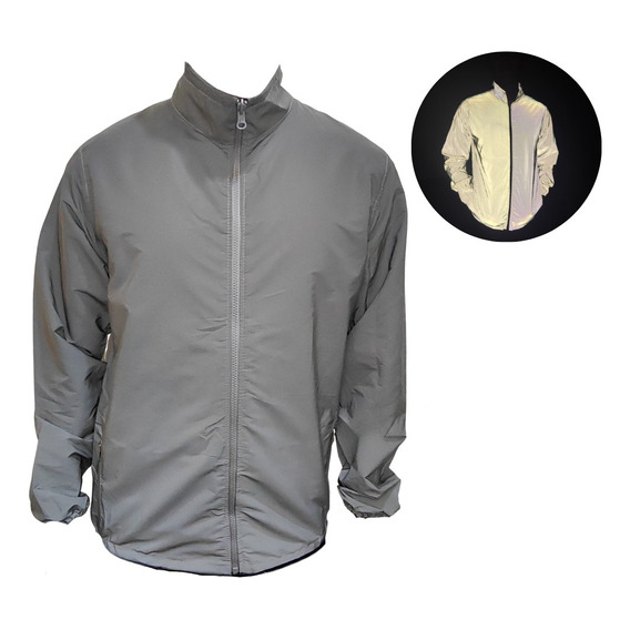 Chaqueta 100% Reflectiva Moto Ciclismo Deporte90%impermeable