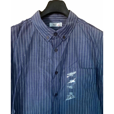 Camisa A Rayas Casual Xl Nueva