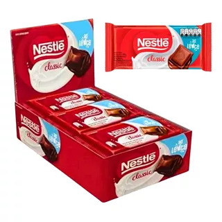 Chocolate Nestle Classic Ao Leite 80g Caixa 16 Unidades