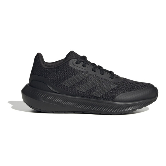 Tenis adidas Run Falcon 3 Con Un Estilo Deportivo Unisex Color Core Black/core Black/core Black Diseño De La Tela Liso Talla 17