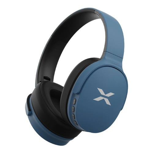 Auricular Bluetooth Xion Hasta 15 Horas De Batería Color Azul