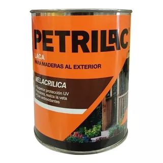 Laca Melacrilica Petrilac Doble Filtro Uv X 4 Lts. Plaza Ani