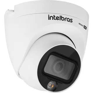 Camera Intelbras Full Color Vhd 1220 D Full Hd Ir 20m Dome Cor Branco