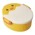Lunchera Hermético Niño Pollito C/ Cubiertos 3 Div Belgrano Color Amarillo