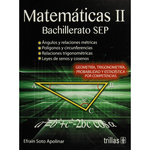 Matemáticas 2 Bachillerato Sep Trillas