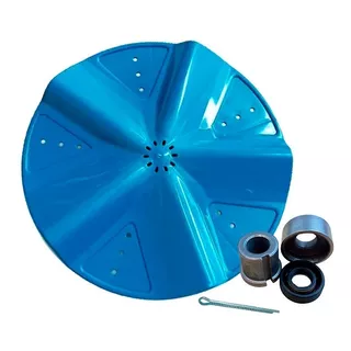 Agitador Batedor Lavadora Newmaq 10kg Azul Completo Original