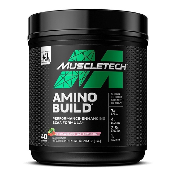 Bcaa Muscletech Amino Build Performance 40 Serv Todo Sabor