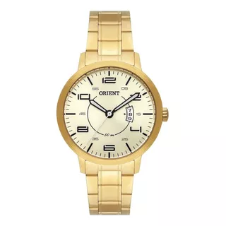 Relógio Dourado Feminino Orient Fgss1198 Eternal Prova Dágua
