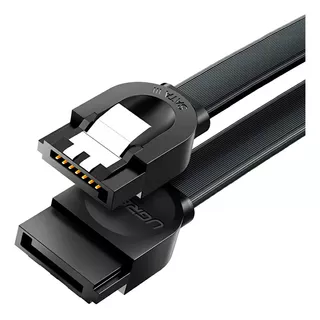 Cable De Datos Sata3 Ugreen De 6 Gbps Y 0,5 Metros, Color Negro