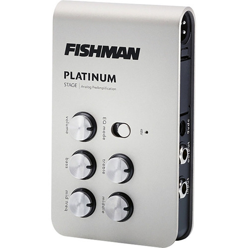 Fishman Platinum Stage Preamplificador 17v Para Instrumento Color Blanco