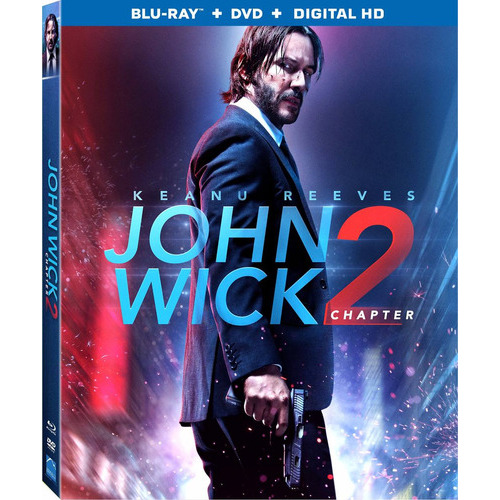 Blu-ray + Dvd John Wick Chapter 2