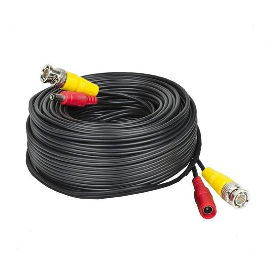 Cable Bnc Para Camaras De Seguridad 30metro Cctv - Tecnomati