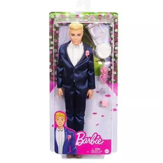 Barbie Muñeco Figura Ken Novio Mattel 