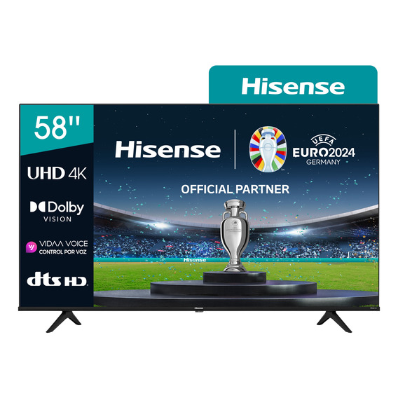 Smart Tv Hisense 58a64hpi 58´´ Led Uhd 4k Vidaa 