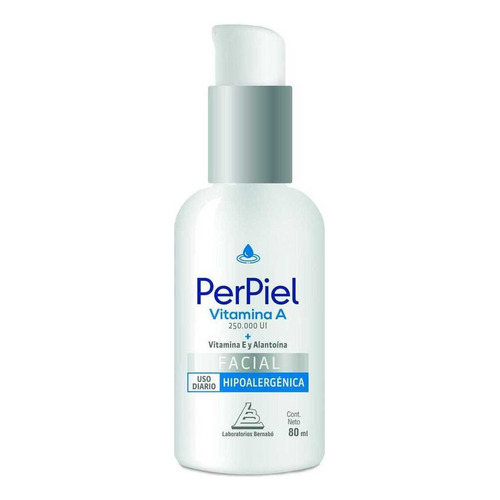 Perpiel Emulsión Facial Vitamina A 80 Ml Momento de aplicación Día/Noche Tipo de piel Sensible