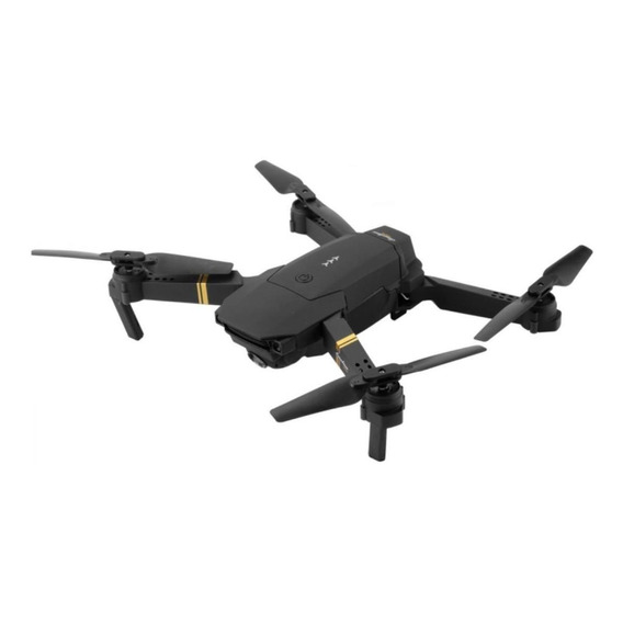 Mini drone Eachine E58 con cámara FullHD negro 2.4GHz 1 batería