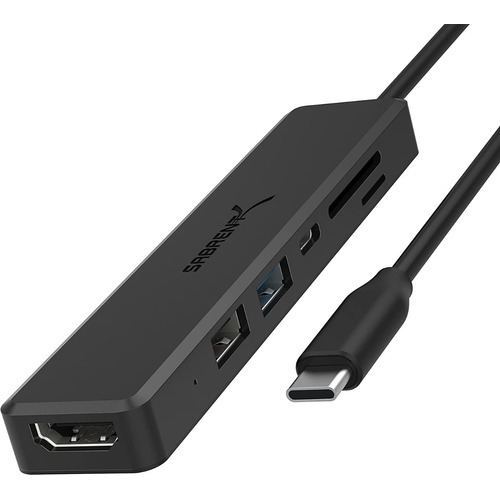 Hub Sabrent Usb 3.0 2.0, Hdmi, Micro Sd Tipo C Para Macbook