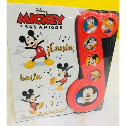 Libro Cuentos Mickey Mouse Canta Y Baila C/sonido Int 144041