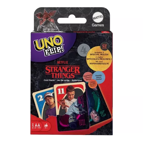 Jogo De Cartas Uno Flip - Mattel Games, Buymee Produtos Importados