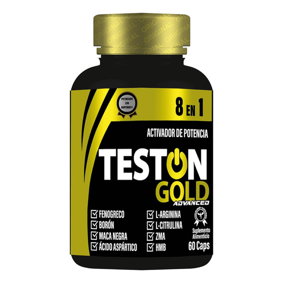 Muscle Goodness Teston Gold Advanced 8 En 1 60 caps sabor sin sabor