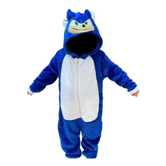 Pijamas Térmicas Sonic Enterizas Niños