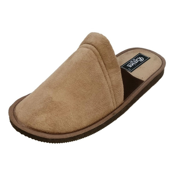 Pantufla De Hombre Microfibra Elastico A163