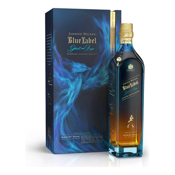 Whisky Johnnie Walker Blue Label Ghost & Rare Glenury Royal