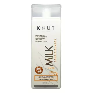 Condicionador Knut Milk Proteínas Do Leite Hidratação 250ml