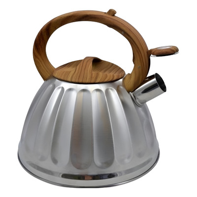 Pava Silvadora Ac. Inox 3.2 Lts Plateada 191585 Bazarnet P