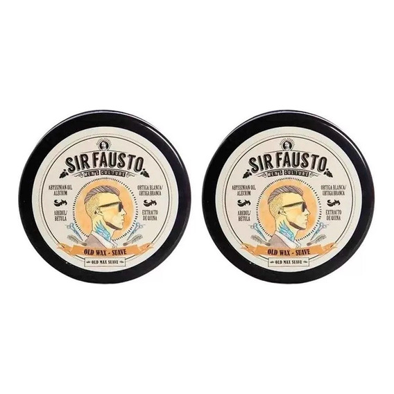 Sir Fausto Barberia Old Wax Gel Efecto Húmedo Suave X 200 Ml