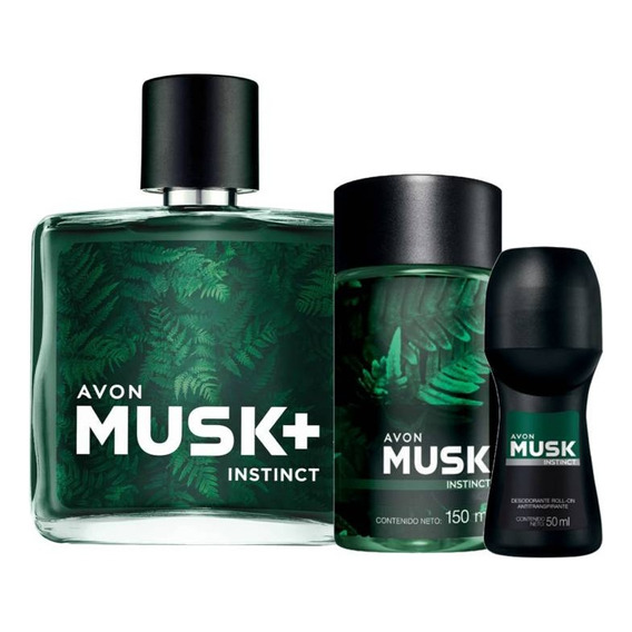 Set X 3 Perfume Musk + Instinct - mL a $52283