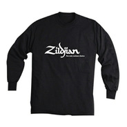 Camiseta Zildjian  Preta Manga Longa Classic T4123 Tam G