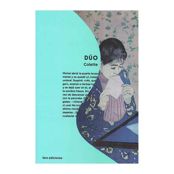 Duo, de Colette. Editorial Faro Ediciones, tapa blanda, edición 1 en español