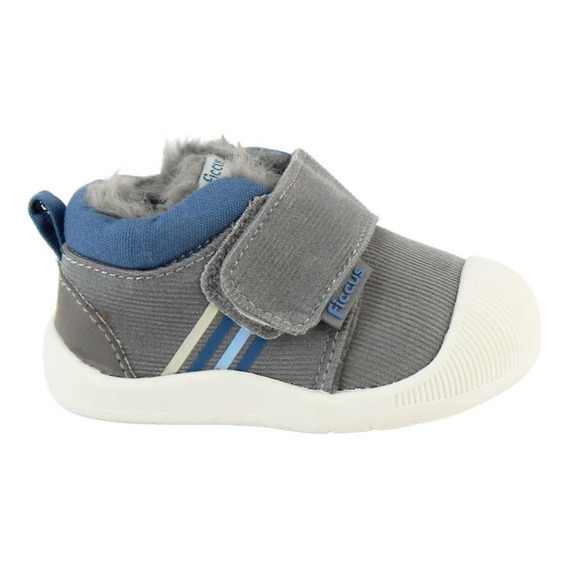 Zapatilla A Gatear Soft Gris Ficcus