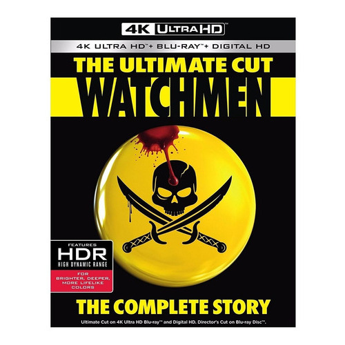 4k Ultra Hd + Blu-ray Watchmen / The Ultimate Cut