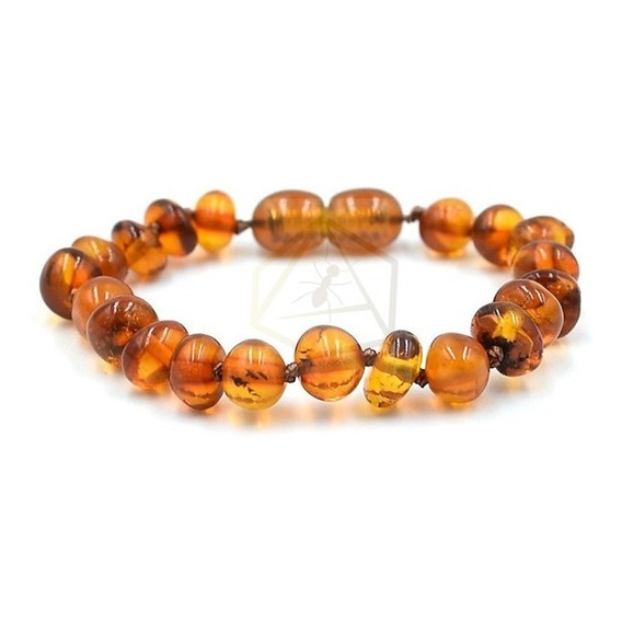 Pulsera/tobillera Para Bebé De Ámbar Báltico  - Amberland