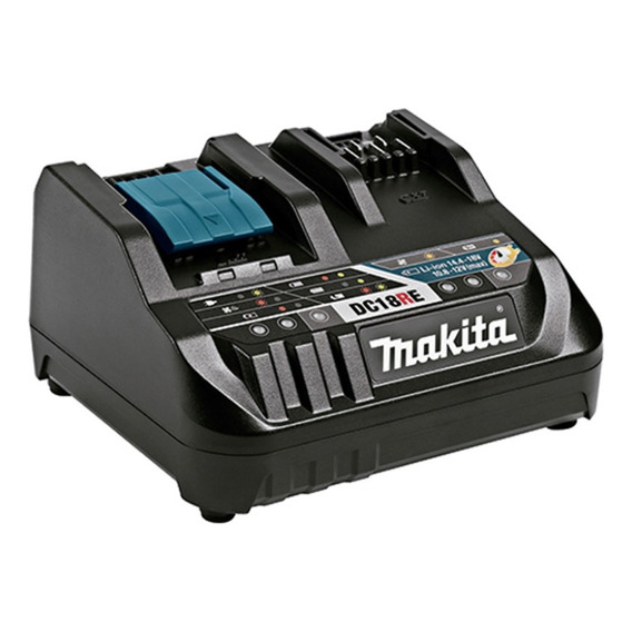 Cargador Rapido Makita Dc18re P/ Bat Litio 12v Cxt/ 18v Lxt 