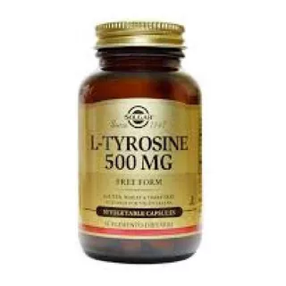 L-tyrosine 500 Mg 50 Cápsulas Solgar Ti - L a $2098